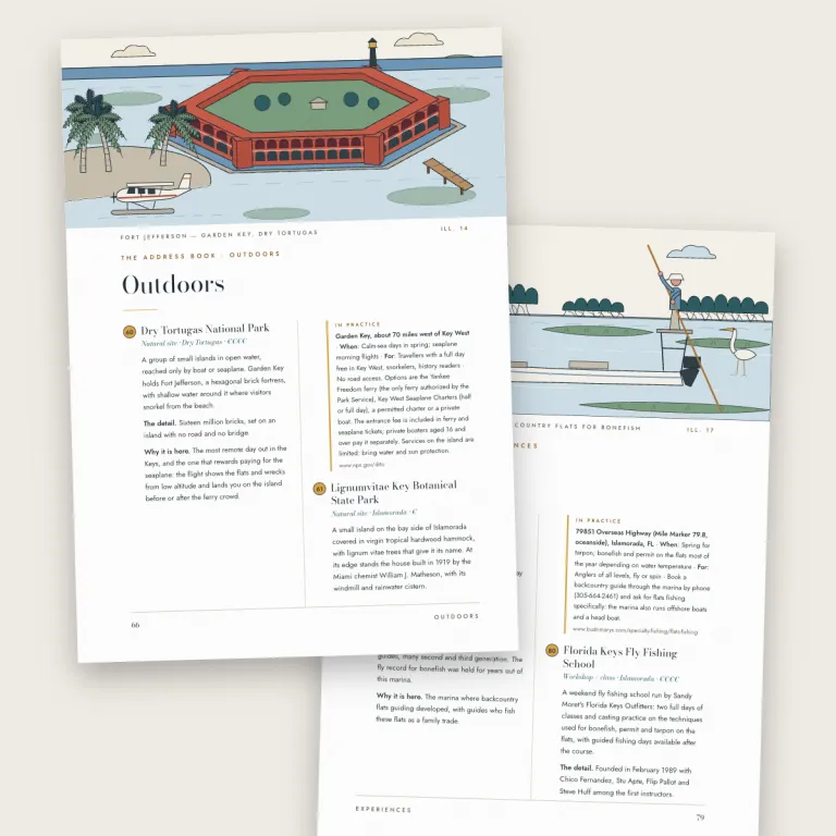 Our Florida Keys Guide Is Out: 105 Addresses, 20 Maps, Three Itineraries