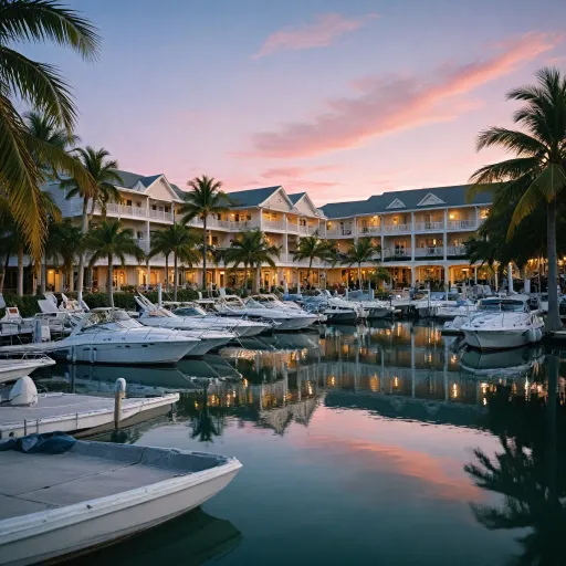 Florida Keys luxury hotels with marina: where comfort meets the water's edge