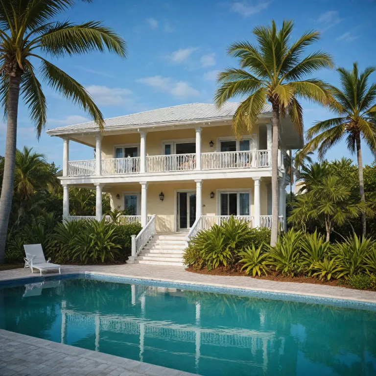 Seaside court in the Florida Keys: refined living and premium real estate opportunities