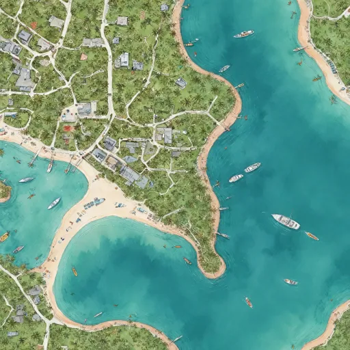 Cheeca lodge map for planning an elegant islamorada escape